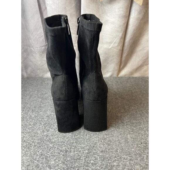 Kenneth Cole New York Womens Bri Stretch Boot Black Mid-Calf Boots Size 8.5 - Picture 4 of 10